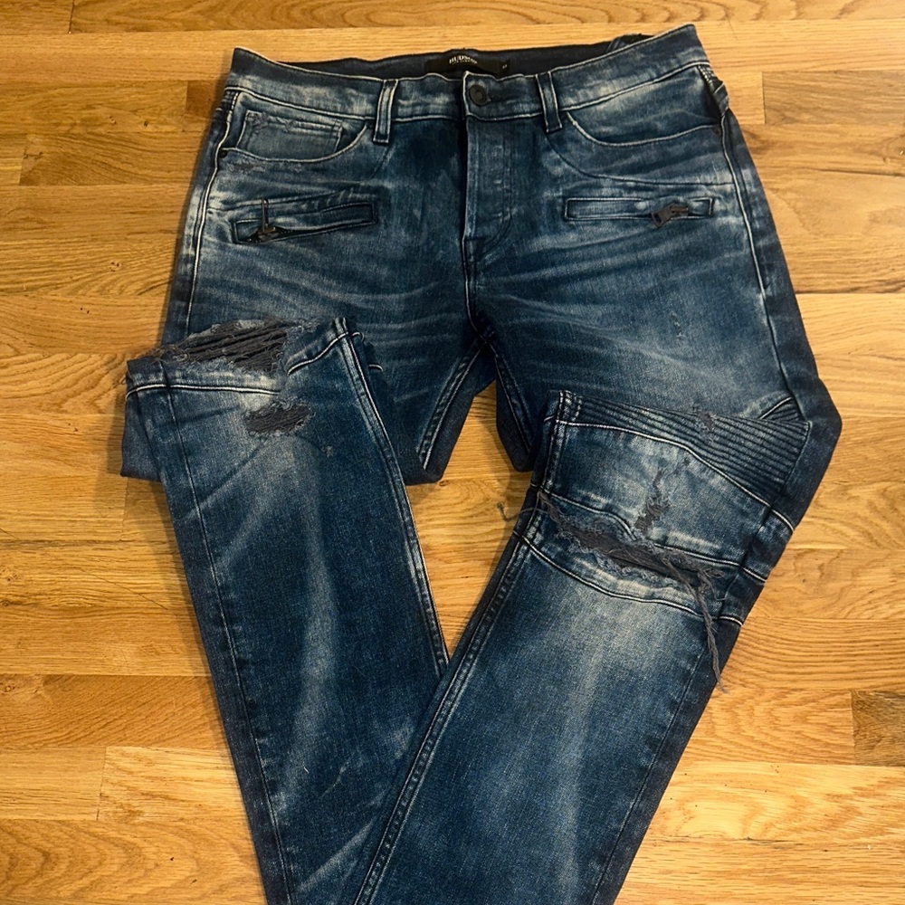 Hudson Men’s Skinny Biker Jeans sz 33